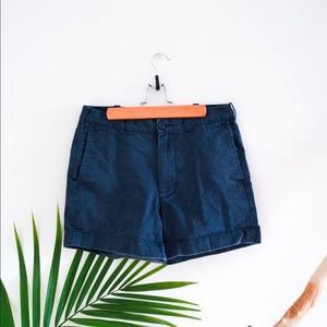 J. Crew Men’s Navy 5” Inseam Shorts